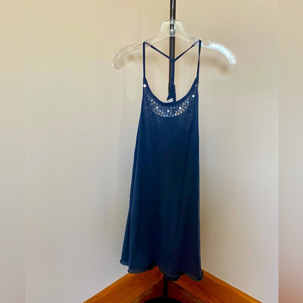 American Eagle Outfitters Beach Cover Up XS Blue - Picture 1 of 14